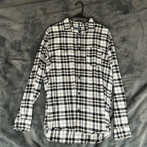 Black and White Flannel